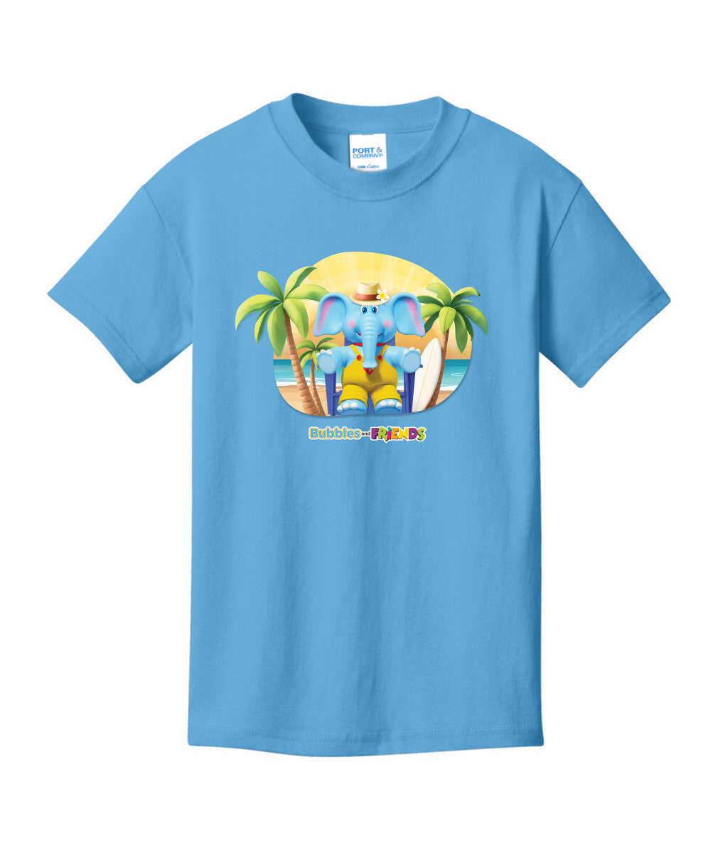 Bubbles & Friends Summer Beach Children's T-Shirt