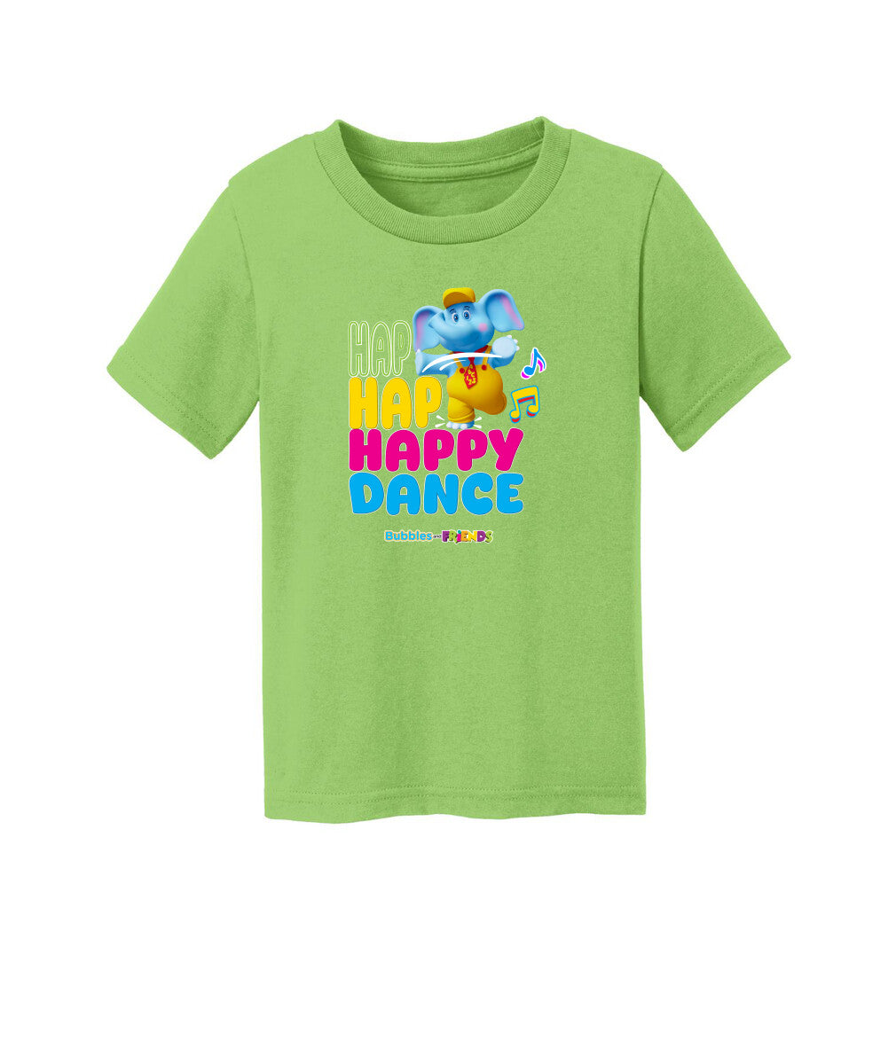 Bubbles and Friends – Happy Dance Collection Bubbles Hap Hap Happy Dance Toddler T-Shirt