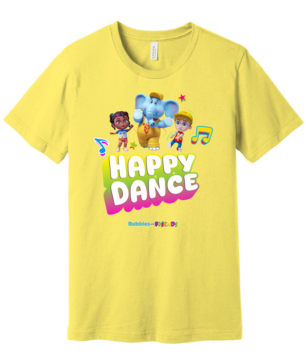 Bubbles and Friends – Happy Dance Collection Happy Dance Adult T-Shirt