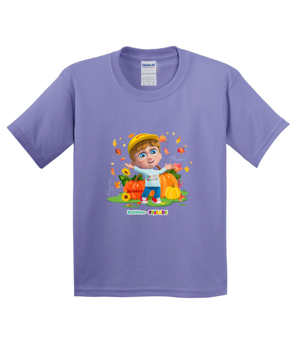 Bubbles and Friends - Fall Collection Braden Children T-Shirt