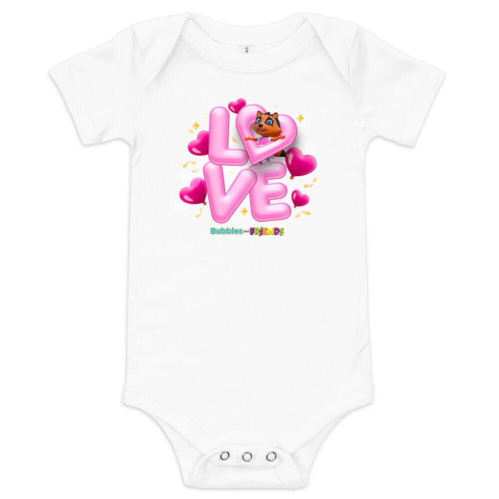 Bubbles & Friends Penny Love Infant Onesie