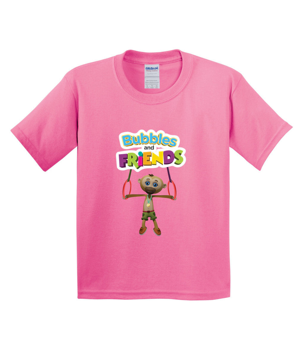 Bubbles and Friends - Summer Games Collection Gibby Rings Children T-Shirt