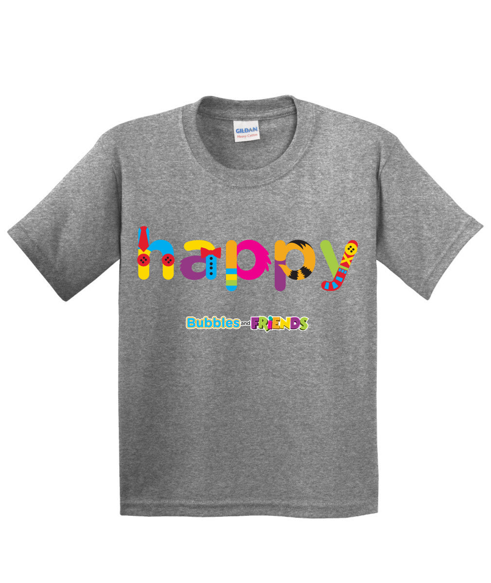 Bubbles and Friends - Happy Children T-Shirt