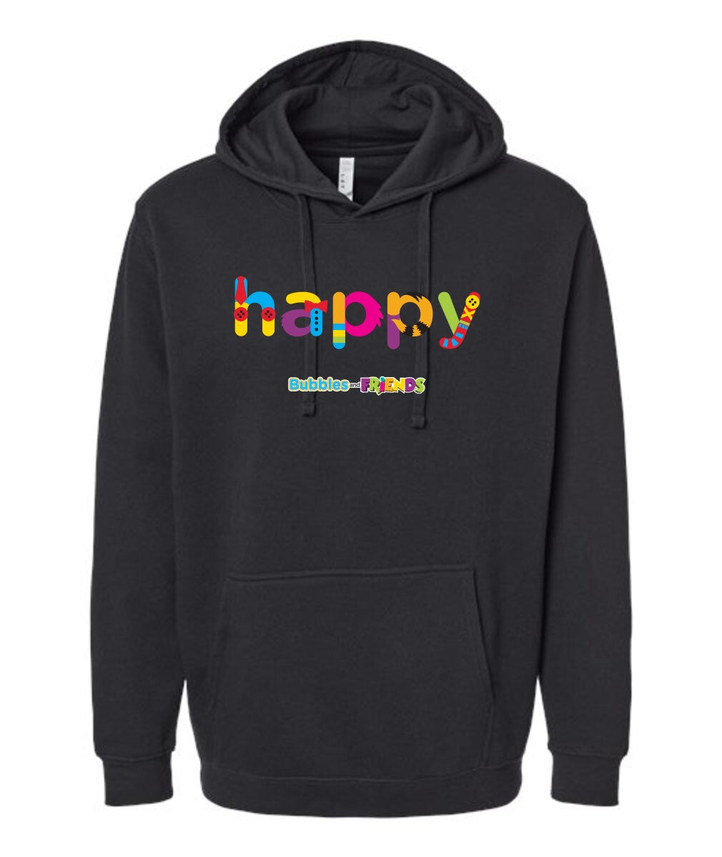 Bubbles and Friends - Happy Adult Hoodie