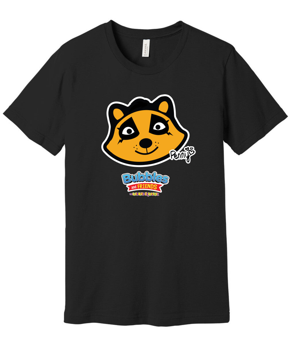 Bubbles & Friends- Friends from Happyville Penny Unisex Tee