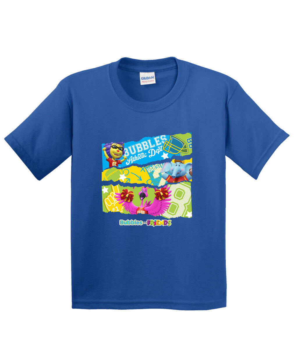 Bubbles and Friends - Varsity Collection #1 Team Children  T-Shirt