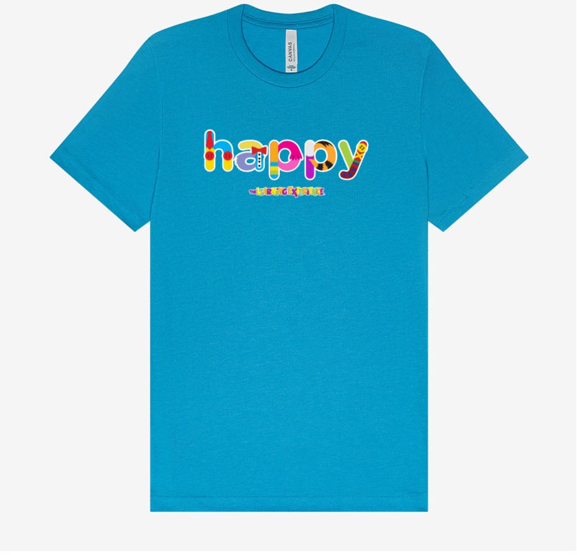 Bubbles & Friends Happy Unisex Jersey Tee