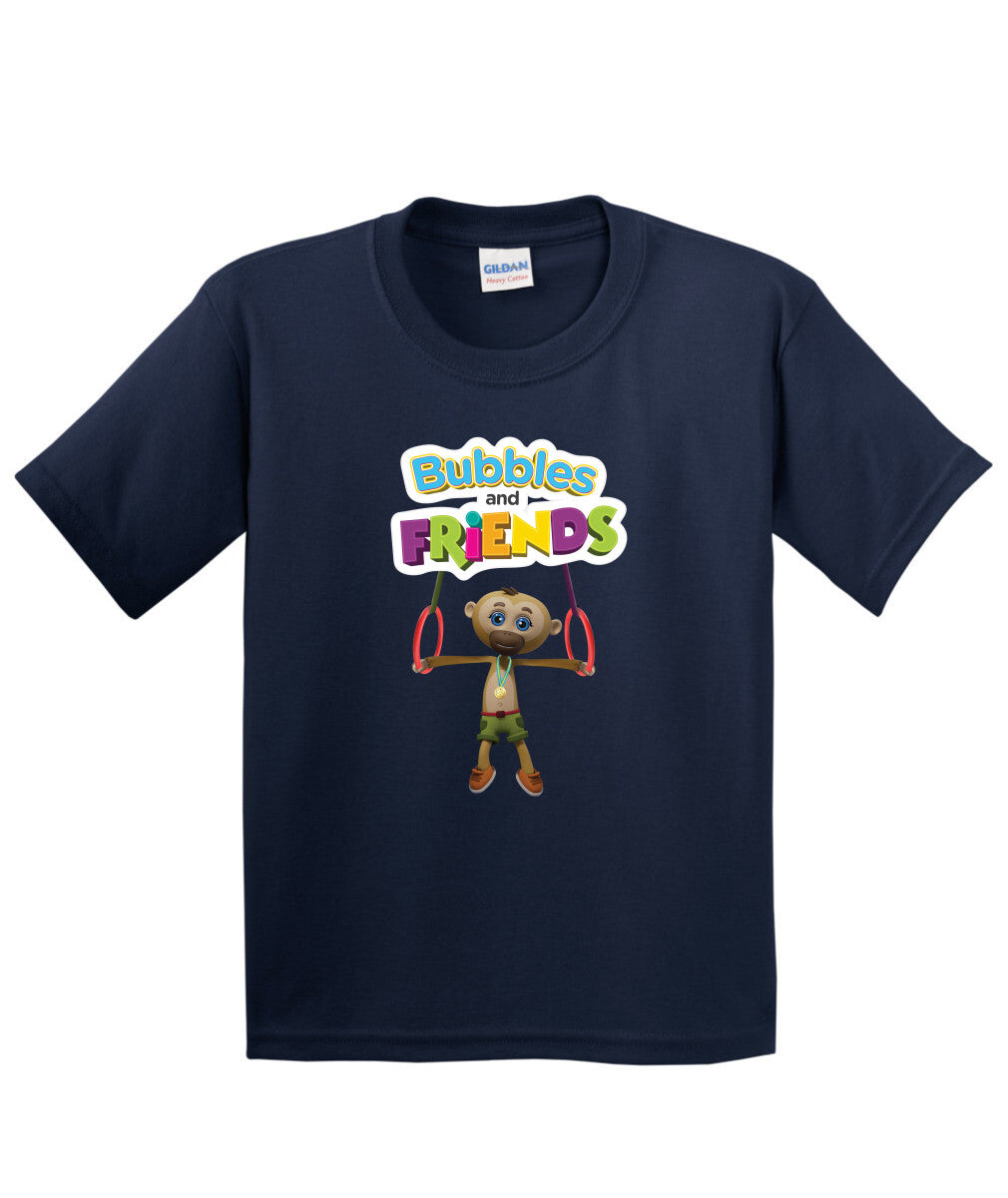 Bubbles and Friends - Summer Games Collection Gibby Rings Children T-Shirt