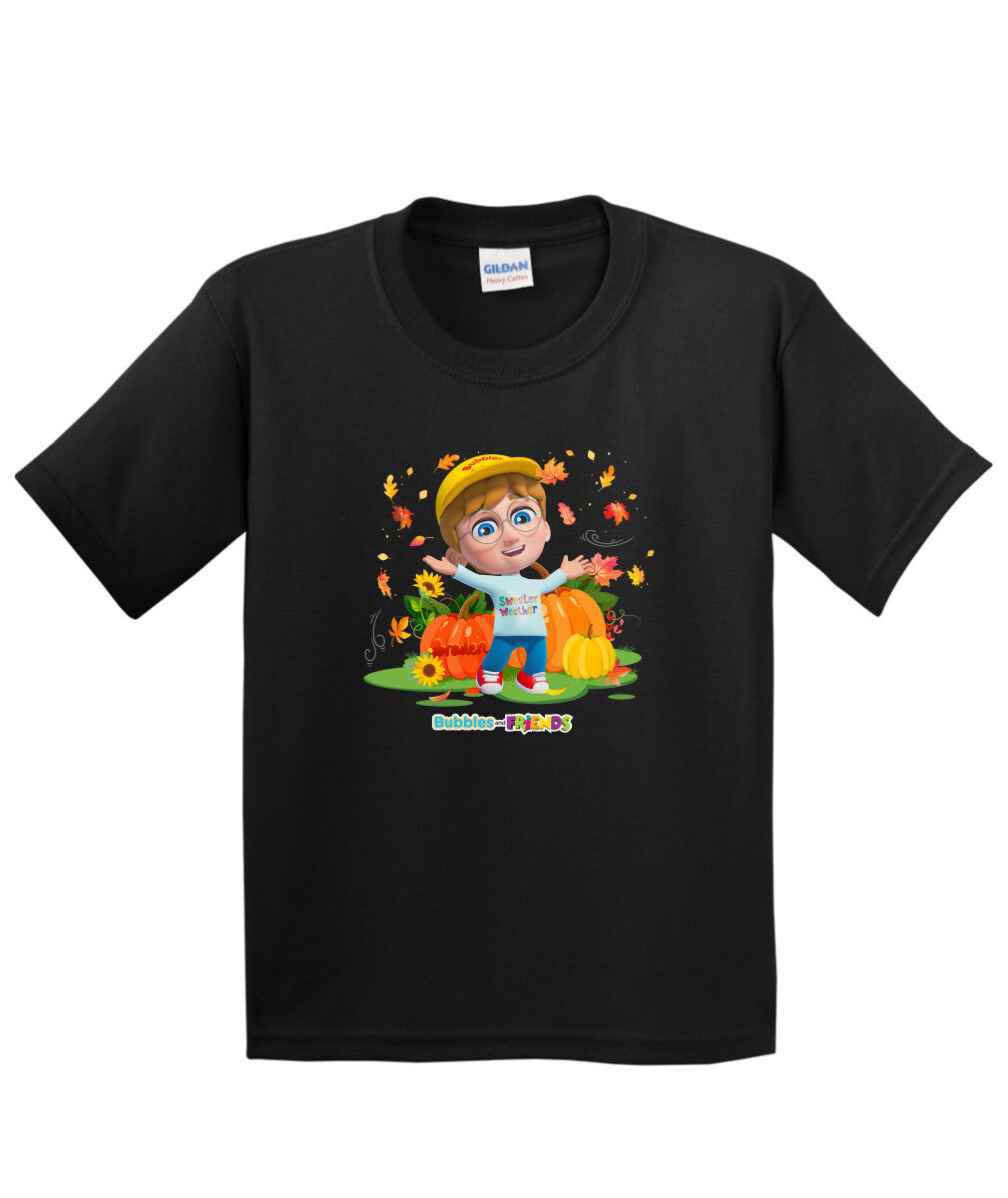 Bubbles and Friends - Fall Collection Braden Children T-Shirt