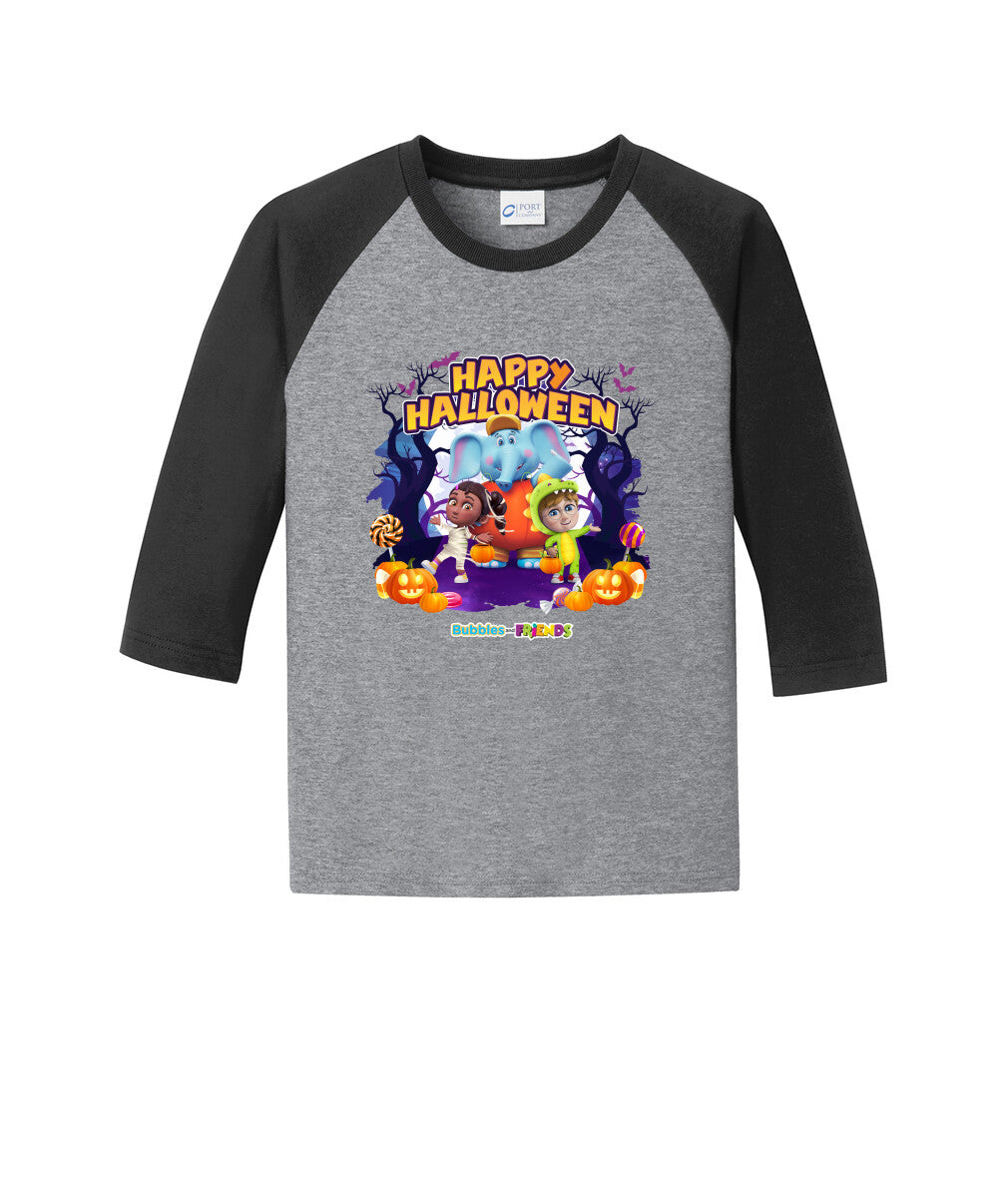 Bubbles and Friends - Halloween Collection Team Children Longsleeve T-Shirt