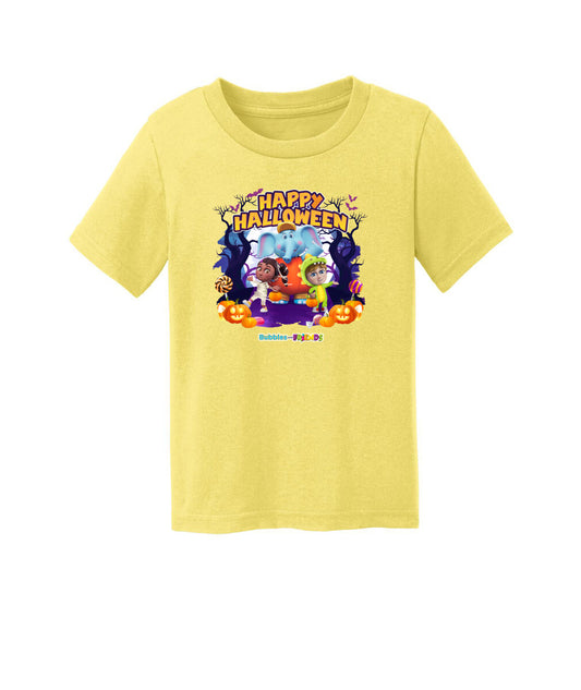 Bubbles and Friends - Halloween Collection Team Toddler T-Shirt