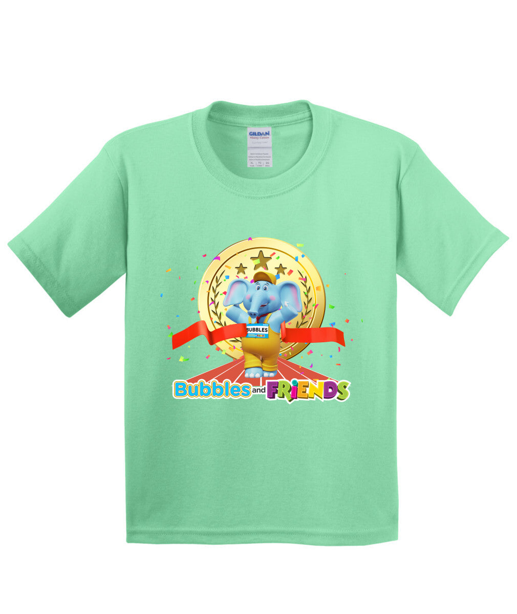 Bubbles and Friends - Summer Games Collection Bubbles Gold Children T-Shirt