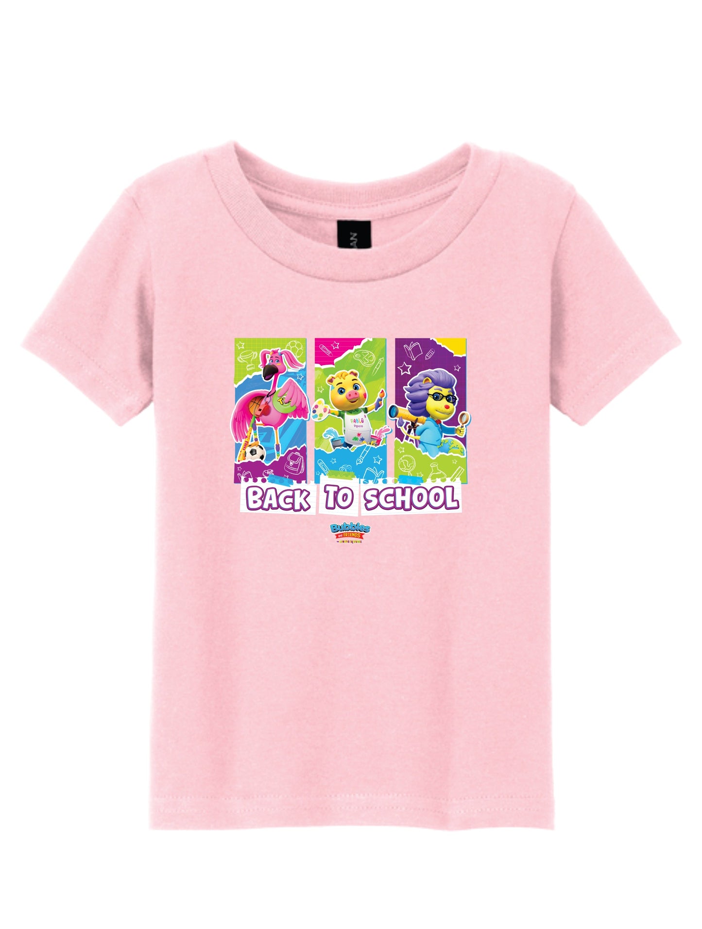 Toddler Back to School Flexi Pablo Lionstein T-Shirt