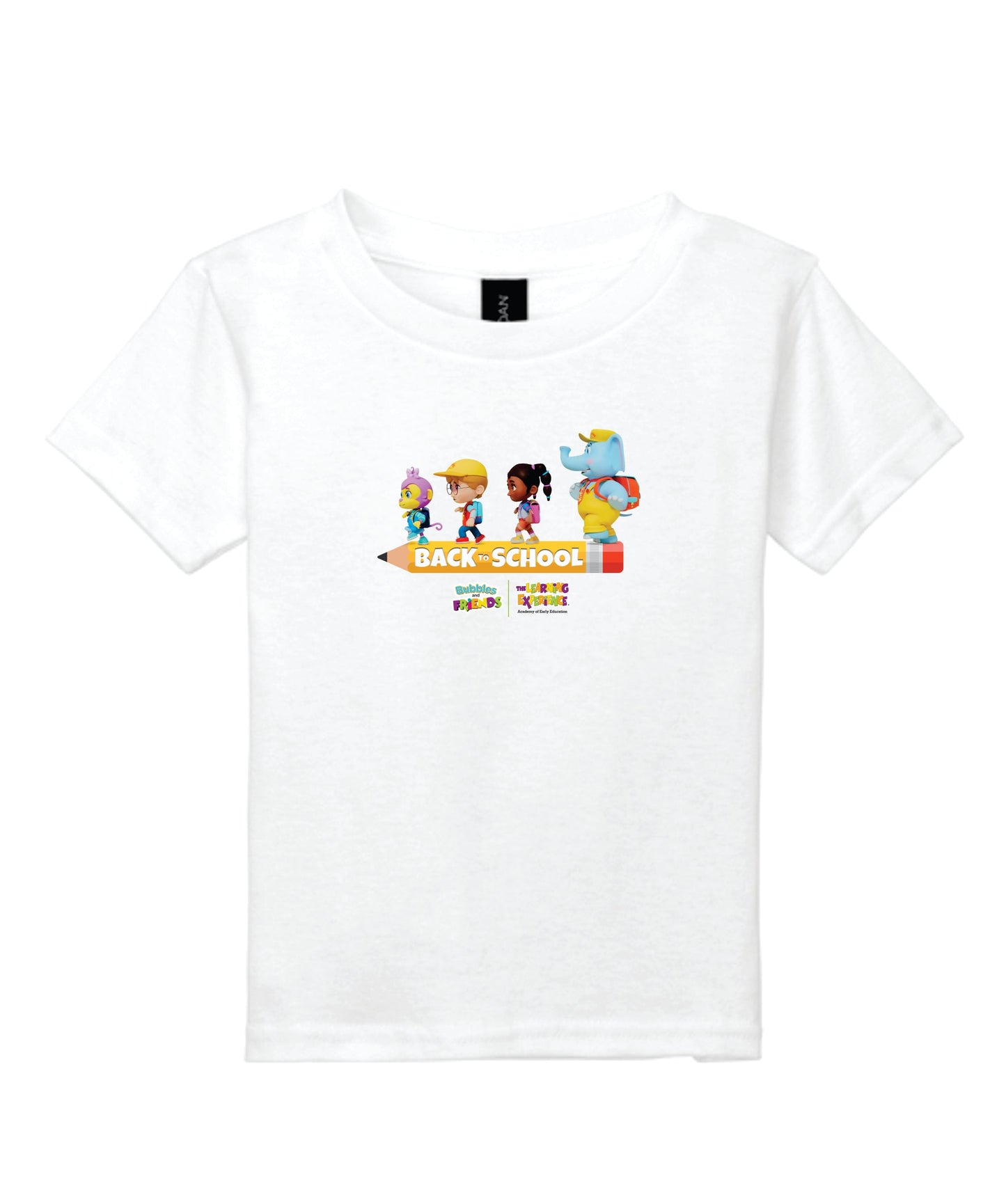 Bubbles & Friends BTS Pencil Walk Toddler T-Shirt
