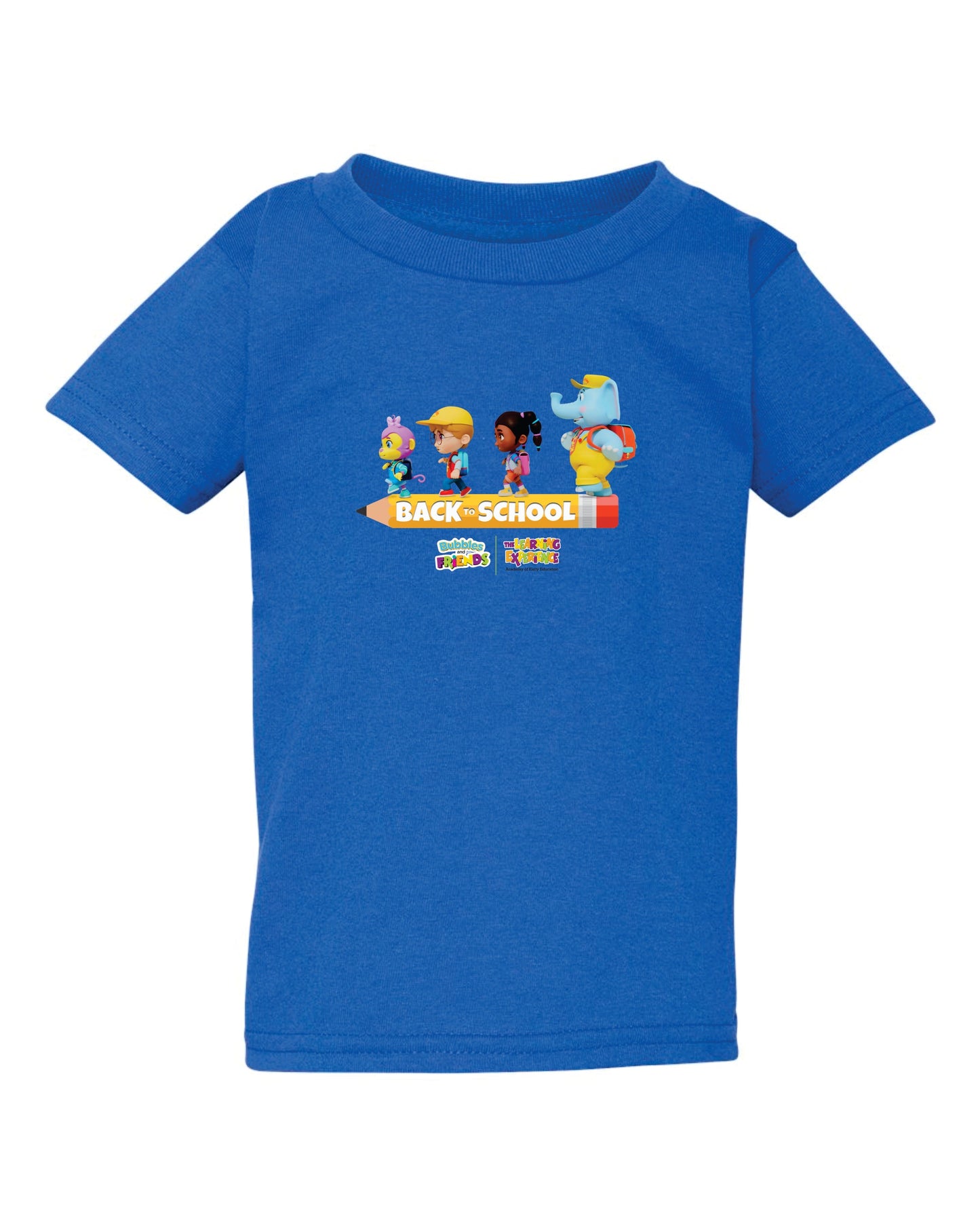 Bubbles & Friends BTS Pencil Walk Toddler T-Shirt