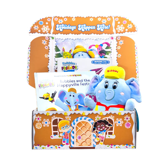 Bubbles & Friends Holiday Gift Box- Preschooler