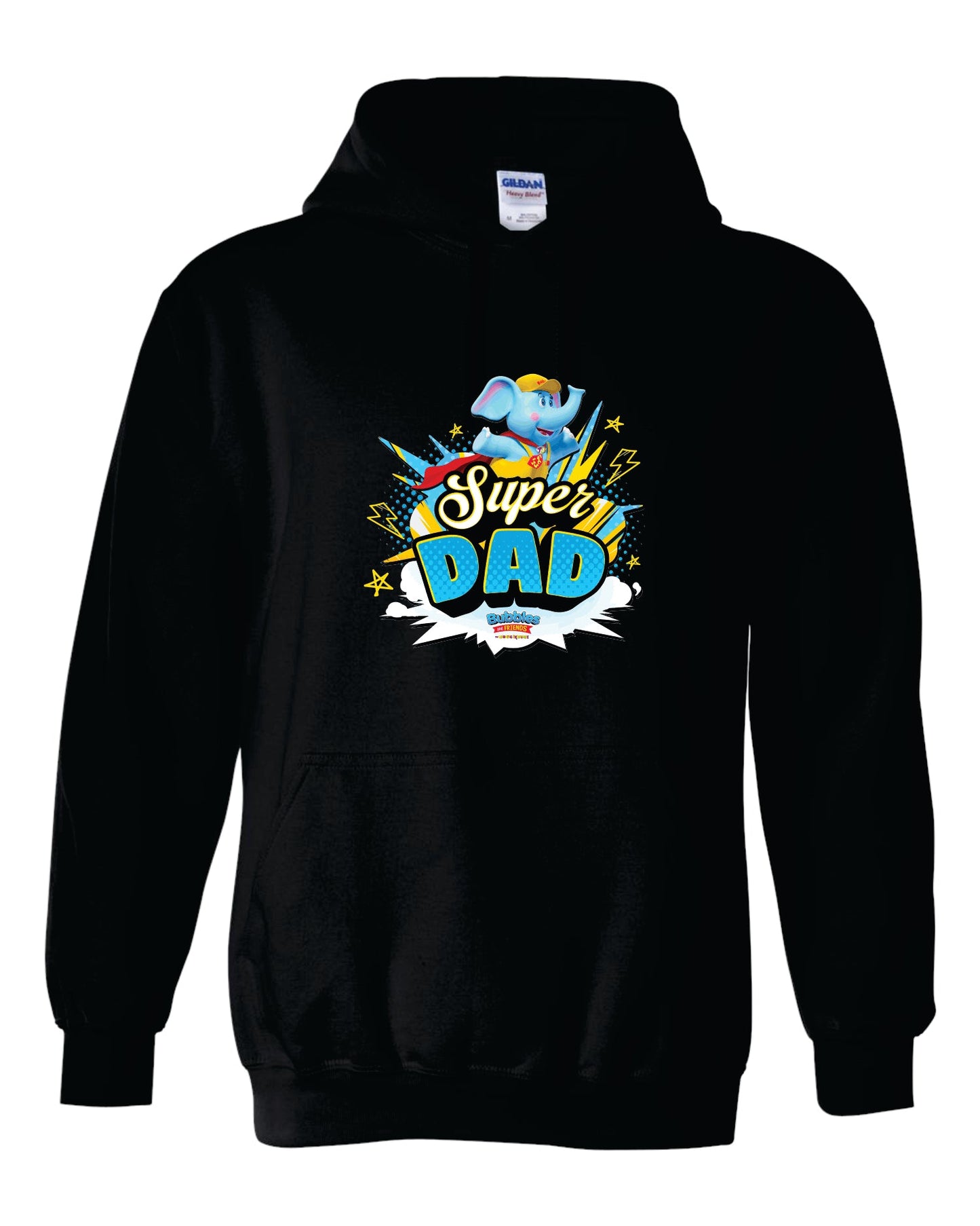 Bubbles & Friends Super Dad Unisex Hoodie