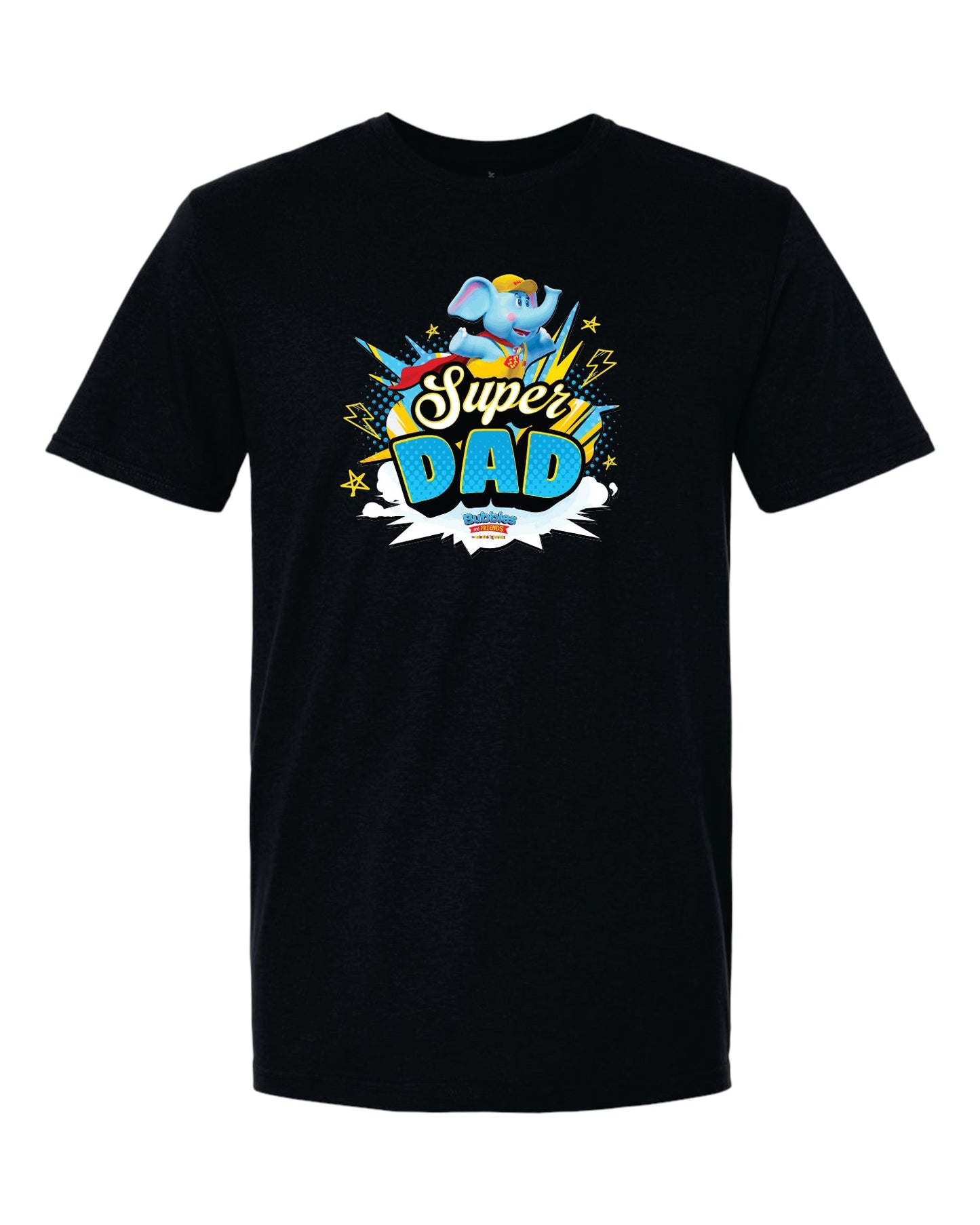 Bubbles & Friends Super Dad Unisex T-Shirt