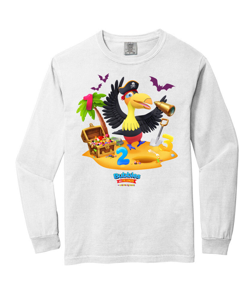 Bubbles & Friends Halloween Frames Long Sleeve Tee