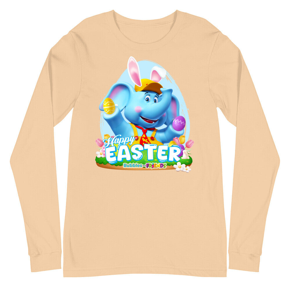 Bubbles & Friends Easter Bubbles Unisex Long Sleeve Tee