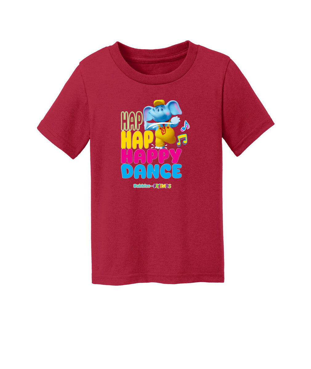 Bubbles and Friends – Happy Dance Collection Bubbles Hap Hap Happy Dance Toddler T-Shirt