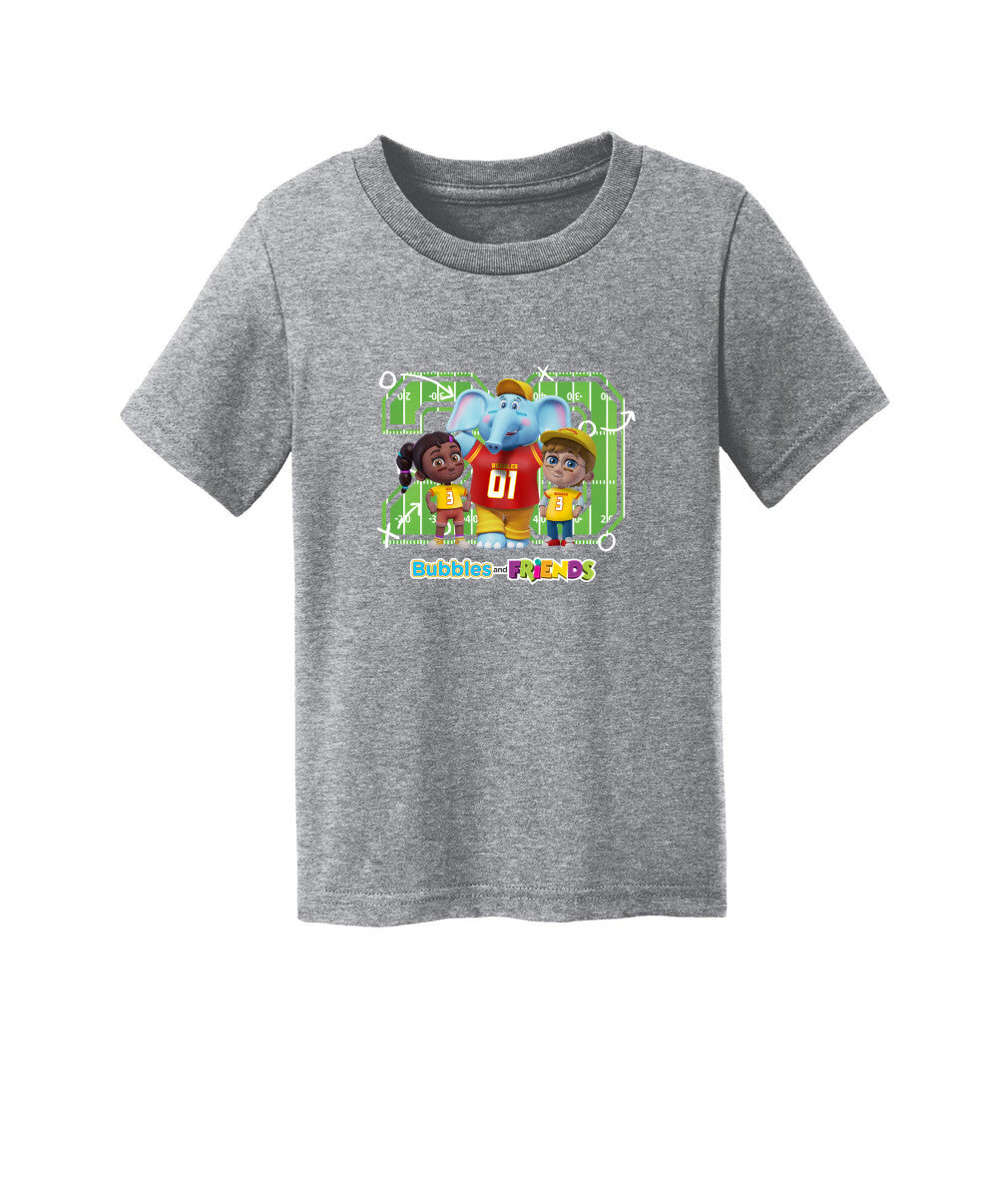 Bubbles and Friends - Varsity Collection Team Toddler T-Shirt