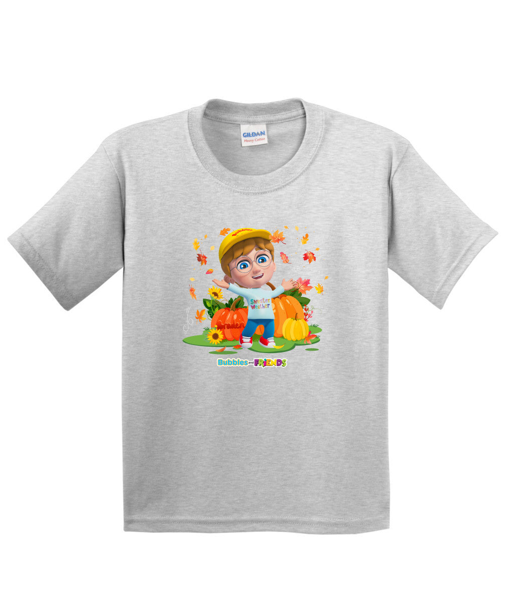 Bubbles and Friends - Fall Collection Braden Children T-Shirt