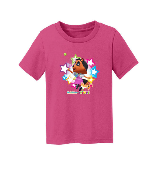 Bubbles and Friends - Summer Games Collection Tennis Penny Toddler T-Shirt