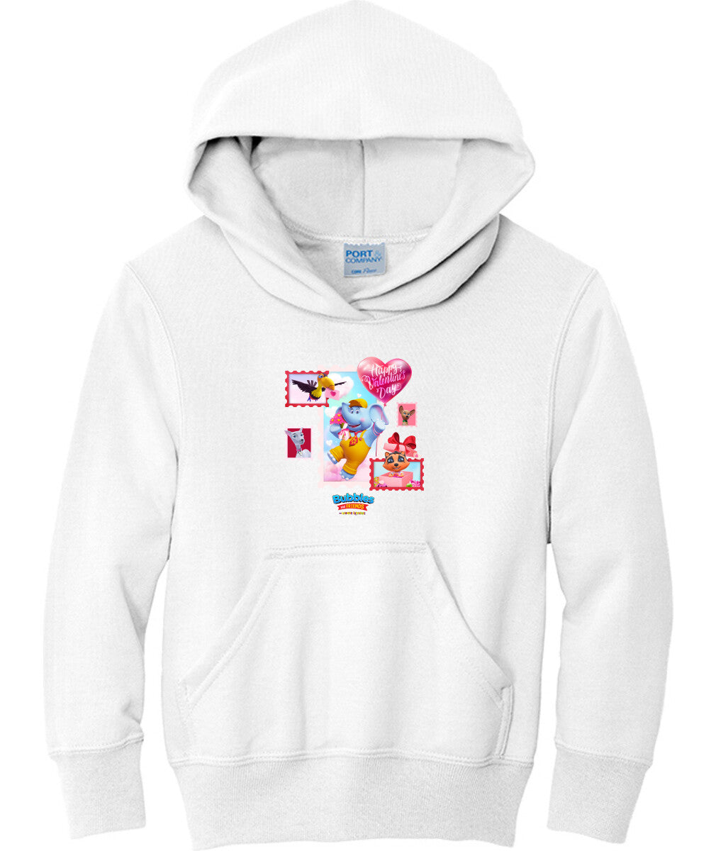 Bubbles & Friends Happy Valentines Day Children's Hoodie