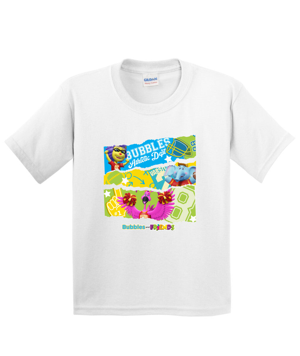 Bubbles and Friends - Varsity Collection #1 Team Children  T-Shirt