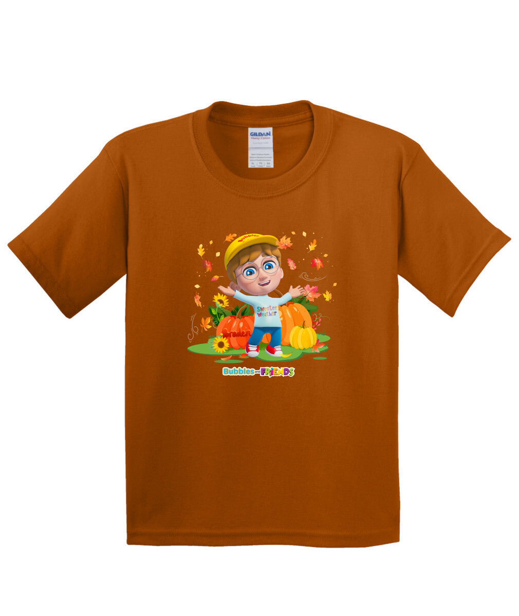 Bubbles and Friends - Fall Collection Braden Children T-Shirt