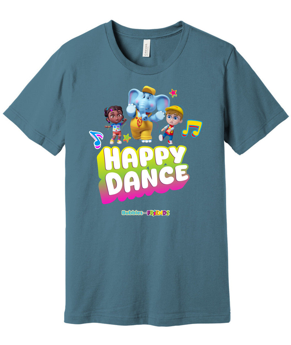 Bubbles and Friends – Happy Dance Collection Happy Dance Adult T-Shirt