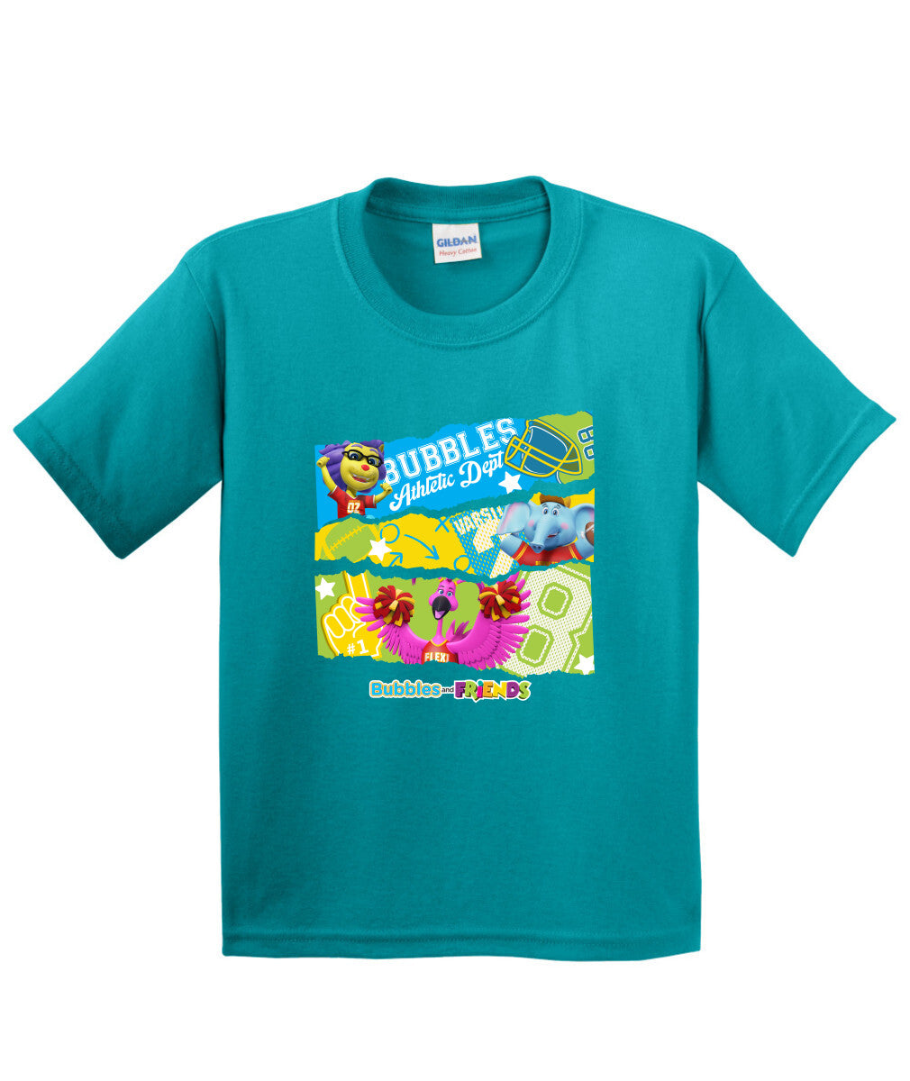 Bubbles and Friends - Varsity Collection #1 Team Children  T-Shirt