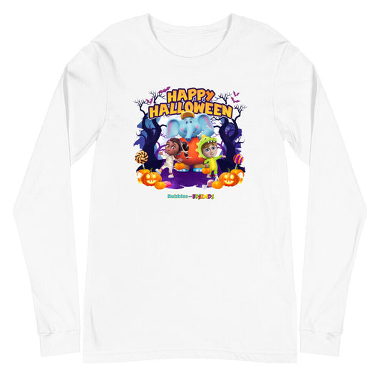Bubbles and Friends - Halloween Collection Team Adult Longsleeve T-Shirt