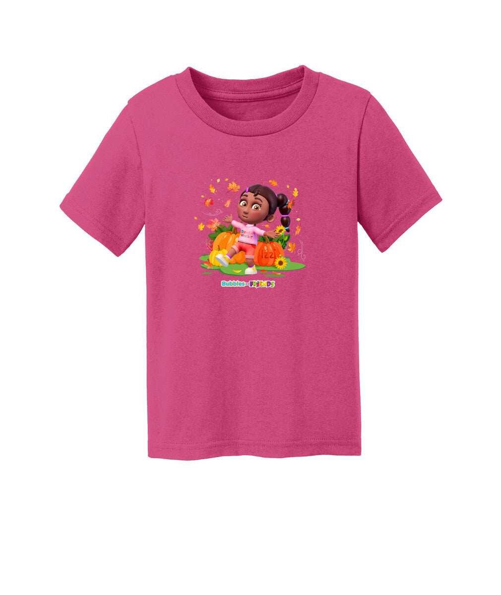 Bubbles and Friends - Fall Collection Izzy Toddler T-Shirt