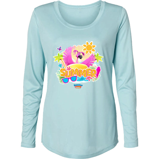 Bubbles & Friends Summer UPF 50+ Protection Women's Performance Long Sleeve T-Shirt
