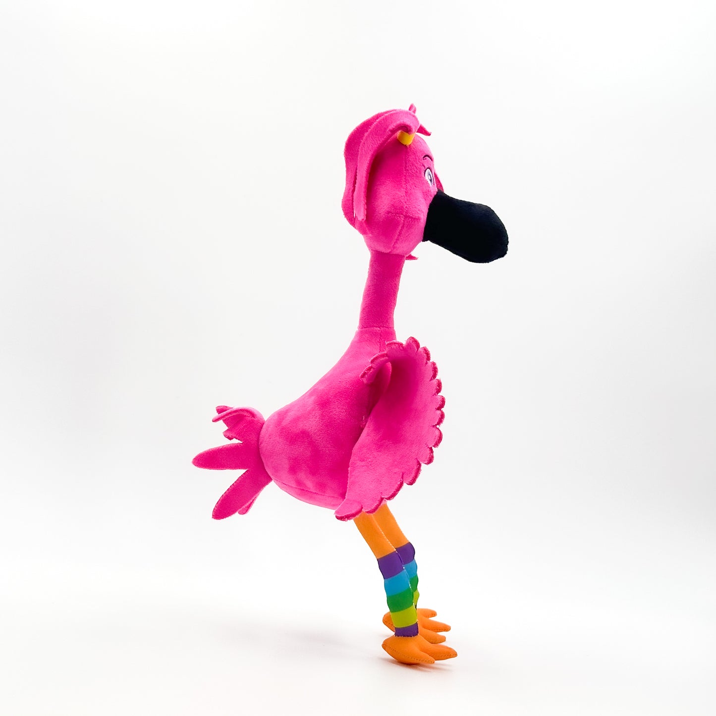 Bubbles and Friends - Flexi Flamingo Plush