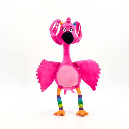 Bubbles and Friends - Flexi Flamingo Plush