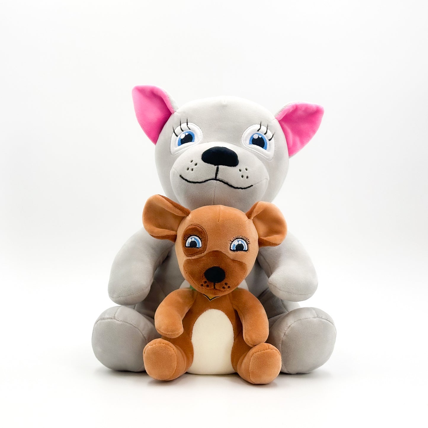 Bubbles and Friends - Grace and Charity Plush