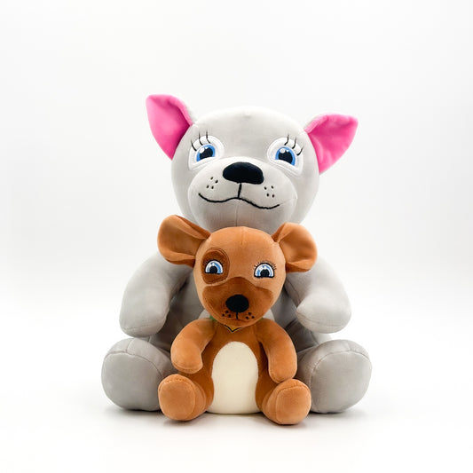 Bubbles and Friends - Grace and Charity Plush