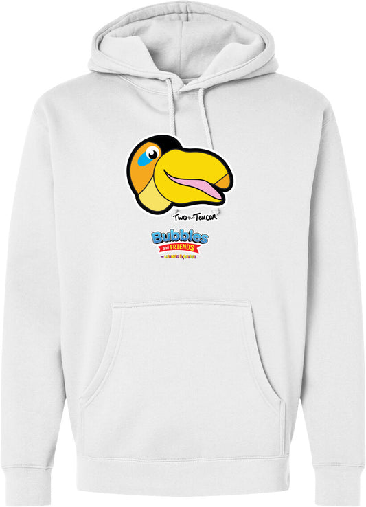 Bubbles & Friends- Friends from Happyville 'Two Plus' Midweight Hooded Sweatshirt- Unisex