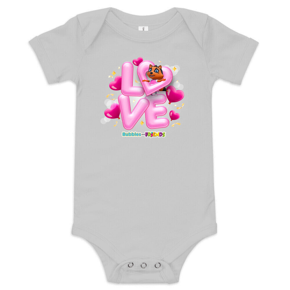 Bubbles & Friends Penny Love Infant Onesie