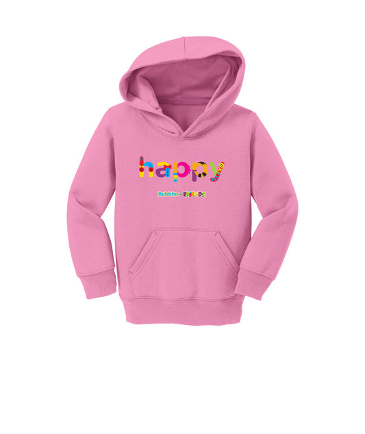 Bubbles and Friends - Happy Toddler Hoodie