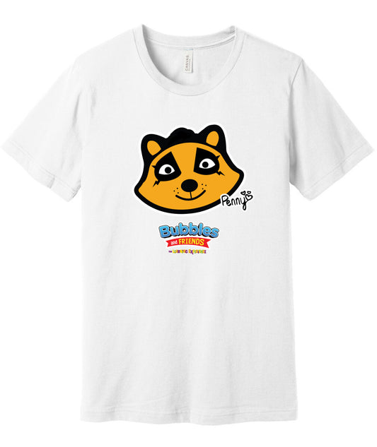 Bubbles & Friends- Friends from Happyville Penny Unisex Tee