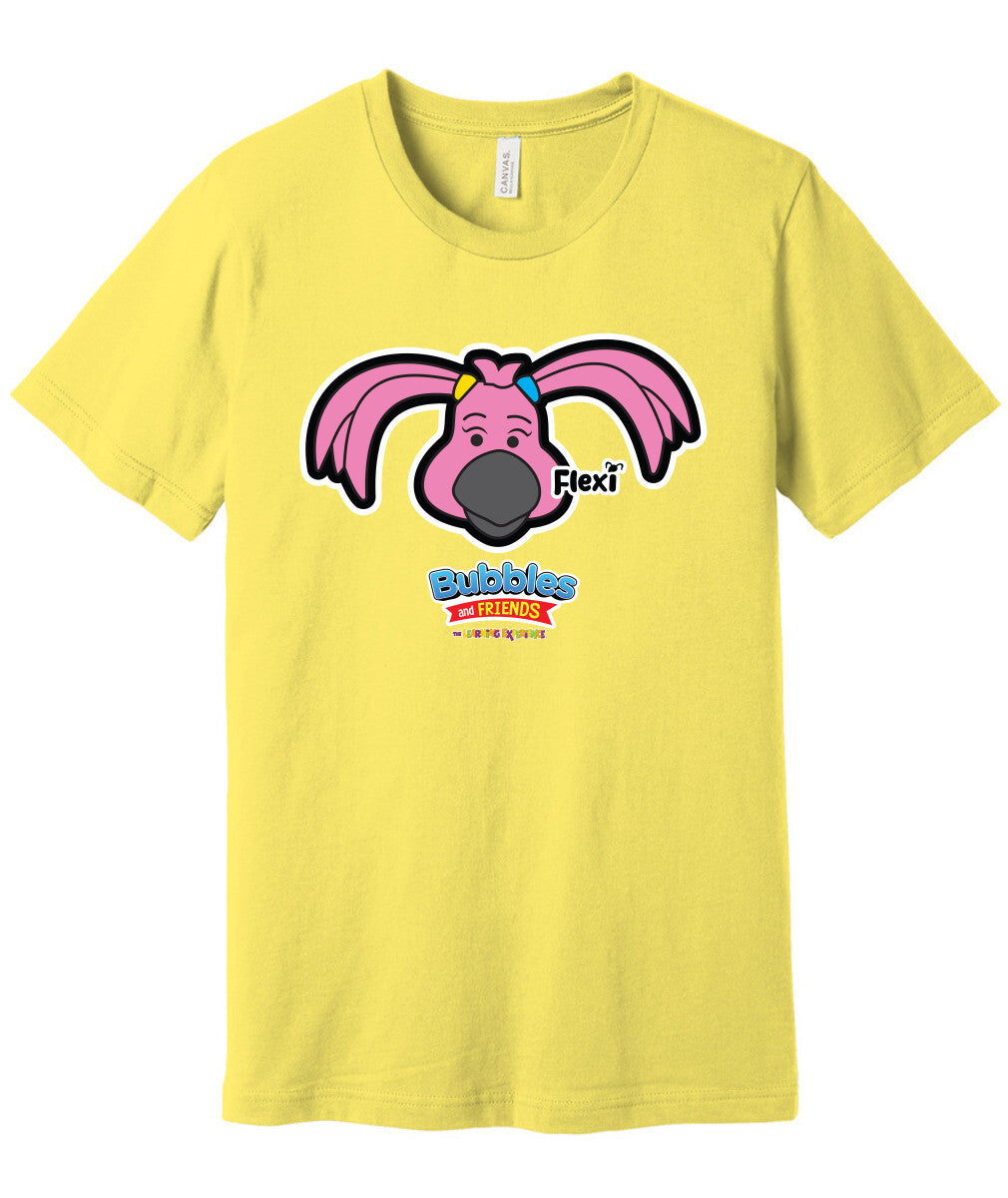 Bubbles & Friends- Friends from Happyville Flexi Unisex Tee