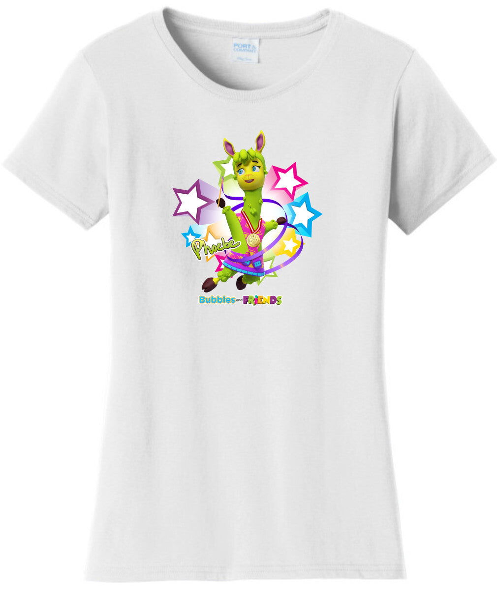 Bubbles and Friends - Summer Games Collection Gymnastics Phoebe Women T-Shirt