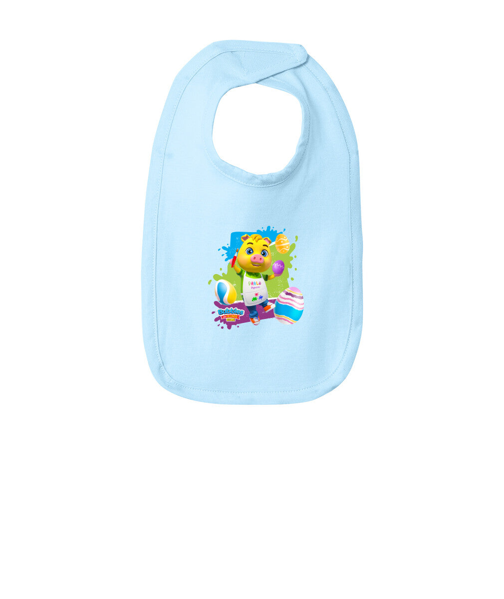 Bubbles & Friends Easter Pablo Infant Bib