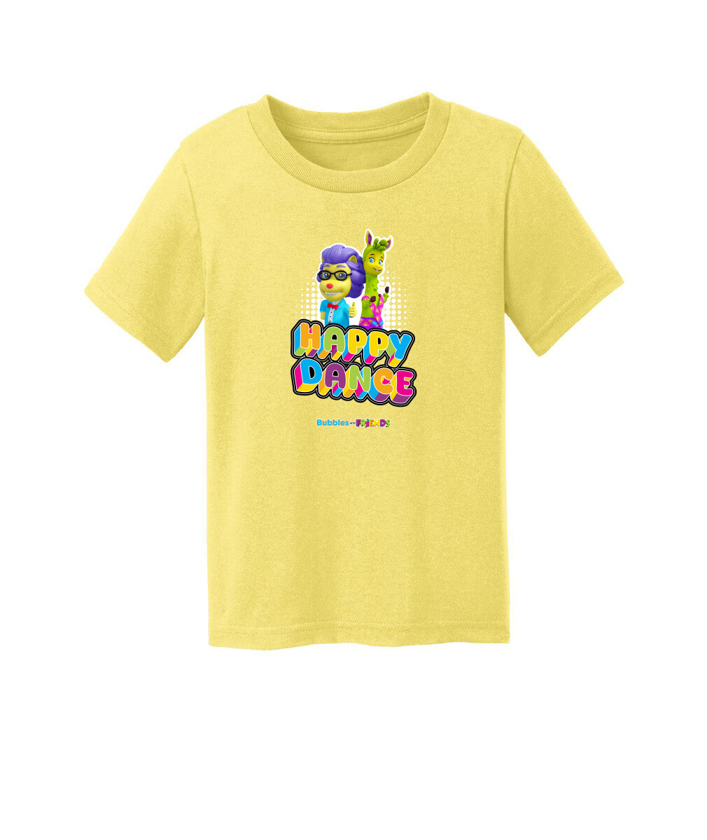 Bubbles and Friends – Happy Dance Collection Lionstein Phoebe Toddler T-Shirt