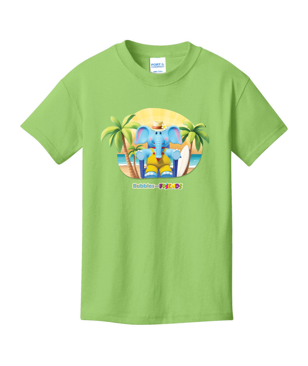 Bubbles & Friends Summer Beach Children's T-Shirt