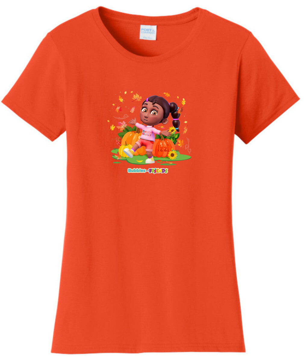 Bubbles and Friends - Fall Collection Izzi Womens T-Shirt